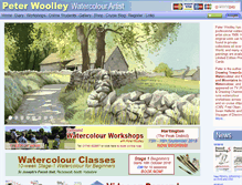 Tablet Screenshot of peterwoolley.co.uk